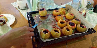 Es duftet wunderbar nach Bratäpfel